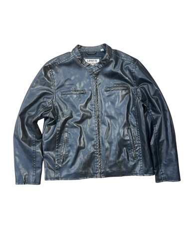 Vintage levi faux leather - faux,