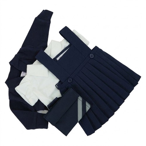 Dolls school uniform with - dolls,