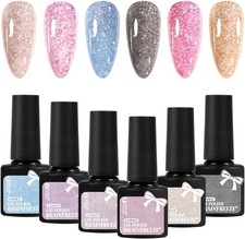 Cat Eye Gel Nail Polish, 6