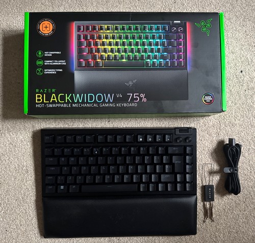 Razer blackwidow - blackwidow, 75%