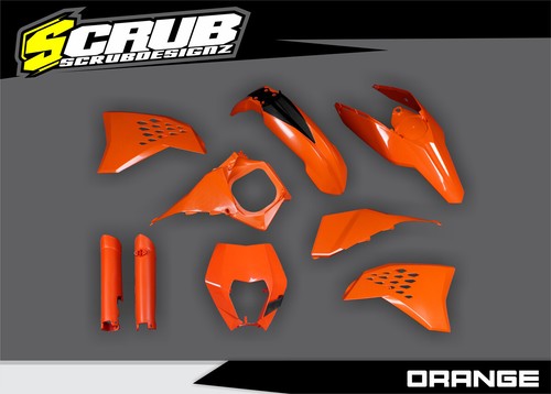 Plastics ktm exc excf - plastics, 2008