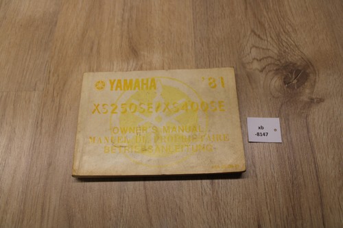 Yamaha xs250se xs400 - yamaha, se