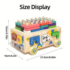 Wooden Toys Kids Tools Set for