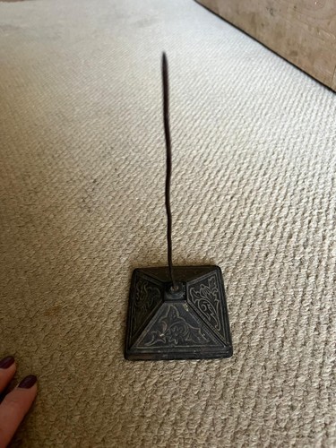 Vintage cast iron receipt - vintage,