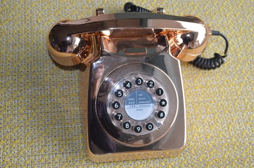 Retro telephone wild and - retro, wolf