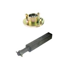 Trailer Stub Axle and Hub for Off Road Livestock/ATV/Quad Trailer