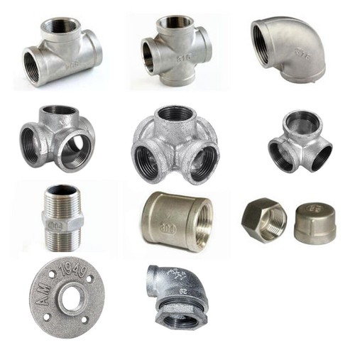 Galvanised malleable iron pipe - iron,