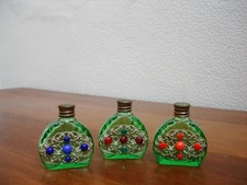 VINTAGE CZECH 3 SMALL GREEN