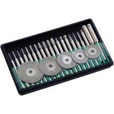 25pc Diamond Burr Drill Set