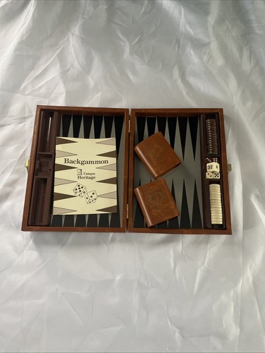 Vintage backgammon game - game, travel
