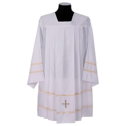 Liturgical surplice with - liturgical,