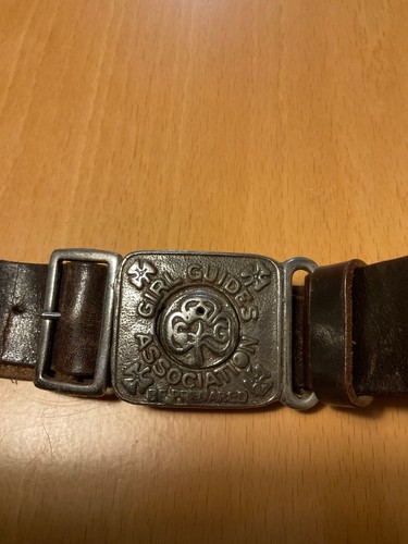 Girl guide vintage - vintage, leather