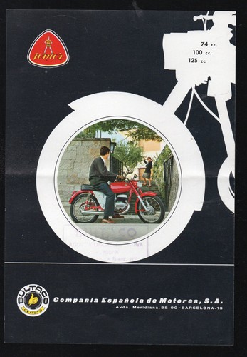 Old advertising - (motorcycle),