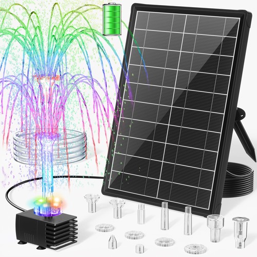 Poposoap solar fountain - 8w,