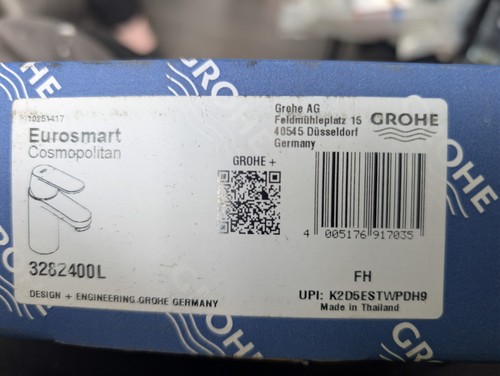 Grohe eurosmart cosmopolitan - eurosmart,