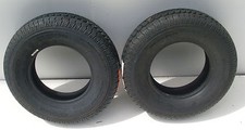 2 X 145/80 R10 TRAILER TYRES 8 PLY 84N - NEW ITEMS - FREE DELIVERY