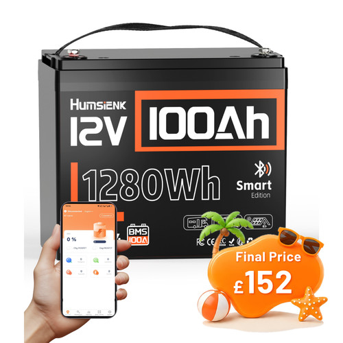Humsienk 12v 100ah lithium - humsienk,
