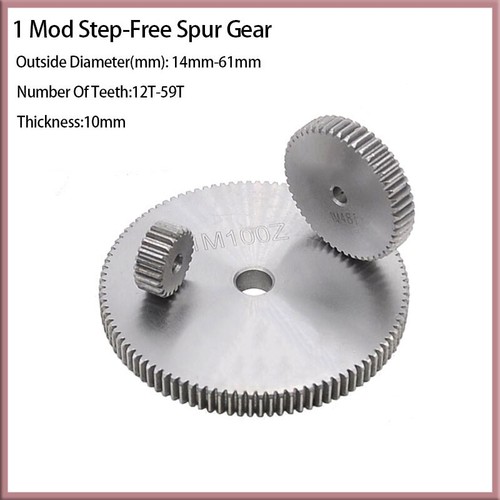 Module spur gear steel - 1, 45#