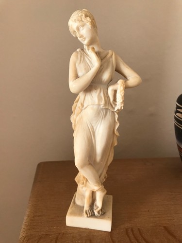 Alabaster statue grecian - of, a
