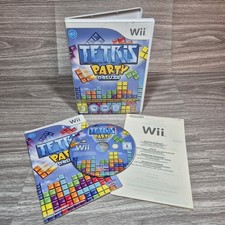 Nintendo Wii Tetris Party Deluxe  2010 Video Game With Manual PAL Pegi 3 
