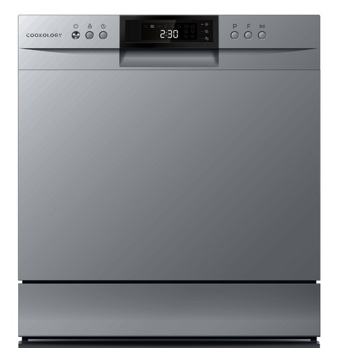 Cookology cttd8sl silver - cookology,