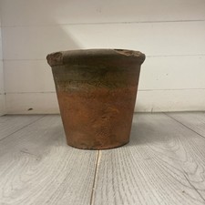 Vintage Hand Thrown Sankey Terracotta Pot 17cm X 17cm X 15cm P96
