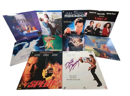 Laserdisc film movie bundle - laserdisc,
