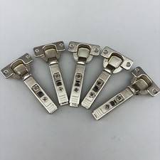 Blum 6 X Nickel Half Overlay Cabinet Hinge Euro Style Germany