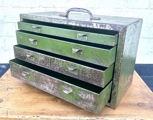 Metal green drawers engineers - green,