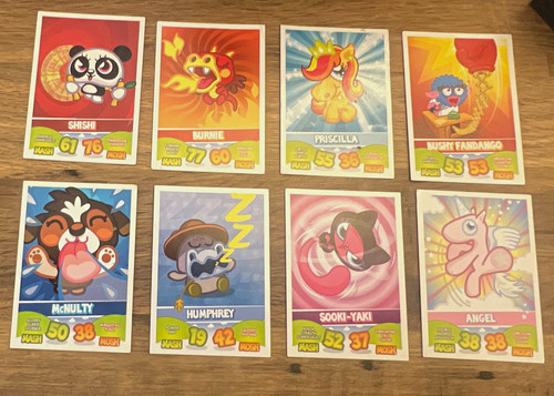 Topps moshi monsters - x, mash