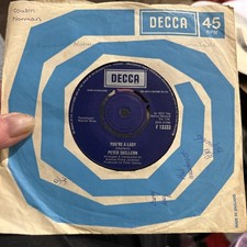 PETER SKELLERN - You’re a Lady 7” Single Vinyl Record 1972 Decca F13333 Vg+