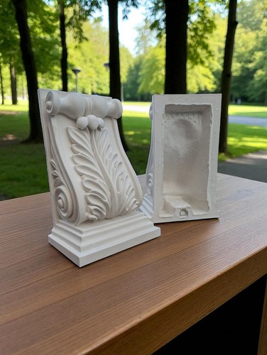 Acanthus leaf plaster corbel - leaf,
