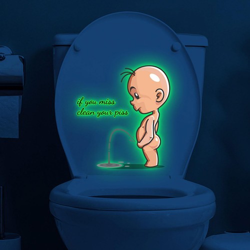 Luminous toilet seat cover lid - seat,