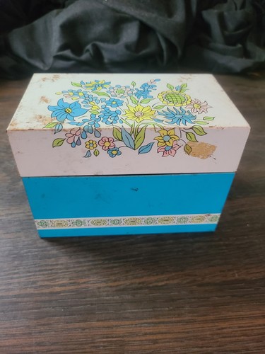 Vintage floral recipe - vintage,