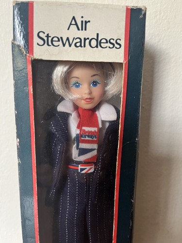 Vintage air stewardess - stewardess, doll