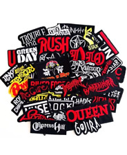 Pop / Rock Music Band Heavy Metal Iron-On Motif Patch