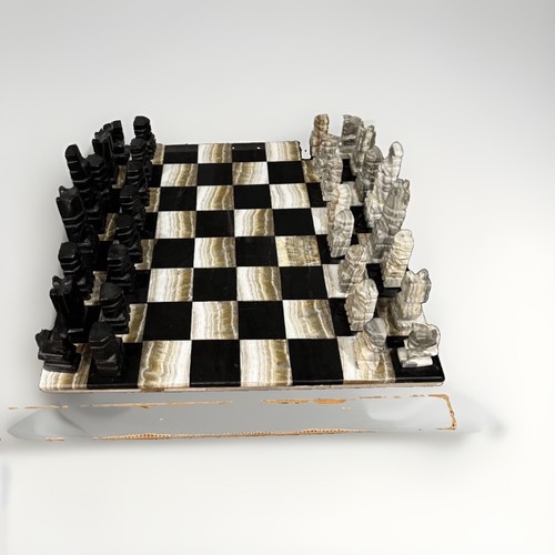 Handmade stone chess - handmade, with