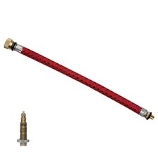 1x Hand Pump Adapter Valve Connector Flexible Presta Bicycle Cycle Car Pump