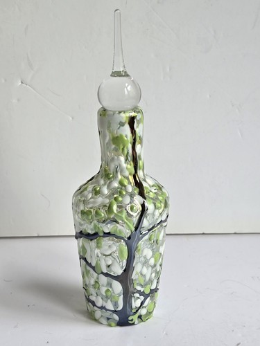 Vintage art glass perfume - glass,
