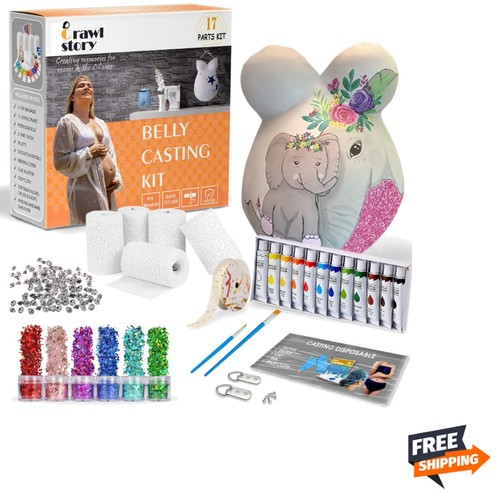 Belly cast kit pregnancy baby - belly, pregnancy-baby