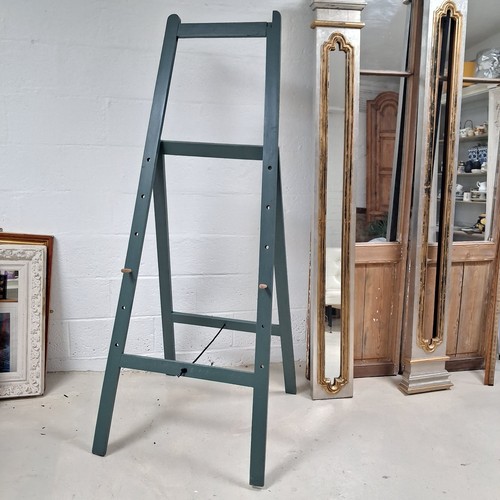 Large antique solid wood easel - large,