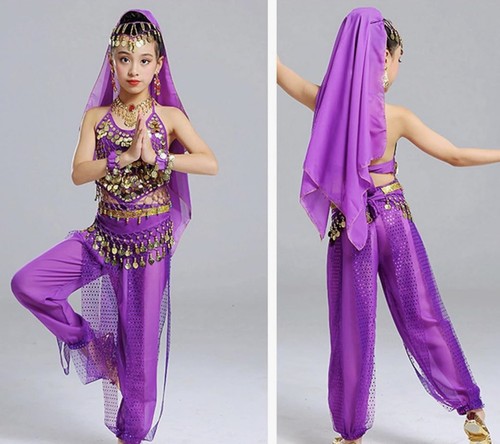 Girls purple aladdin - /, belly