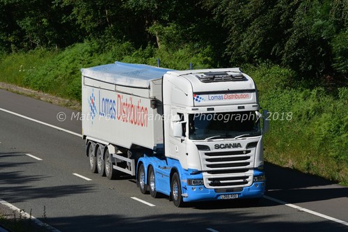 Truck photo 12x8 scania - -, r580