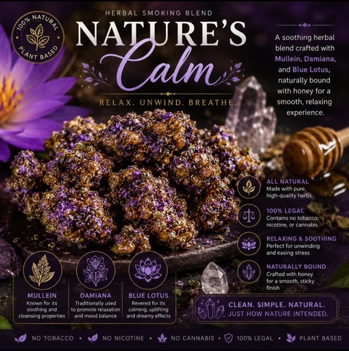 Nature calm herbal - herbal, smoking