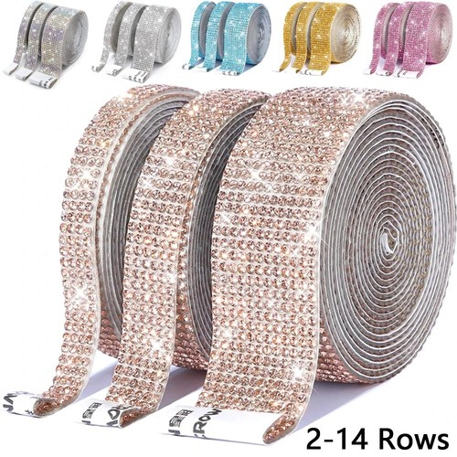 Self adhesive bling silver - self,