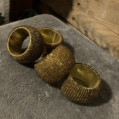 Vintage gold beaded - gold,