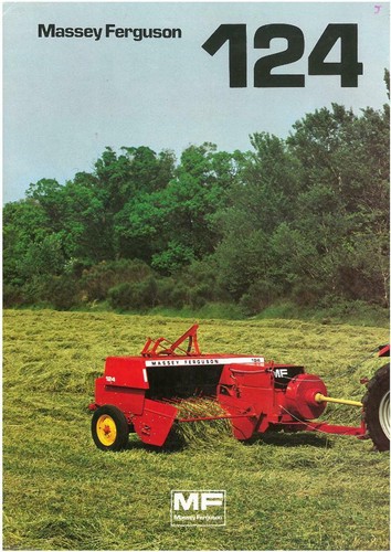Massey ferguson 124 baler - massey,