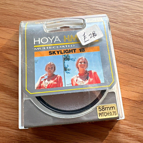 Hoya hmc 58mm skylight - hoya, 1b