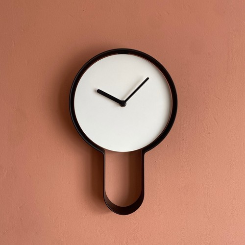 Habitat outline wall clock - outline,