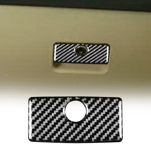 Glove box handle - box, sticker